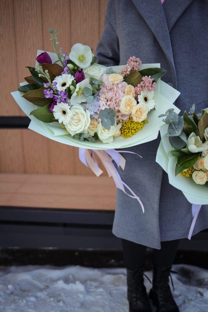 IMG_7851 Букет в жовто зелених тонах M - Зображення 5