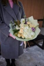 Букет в жовто зелених тонах S