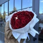 Монобукет з 51 троянди