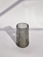 Ваза скляна ROY сіра