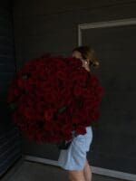 Монобукет зі 101 троянди