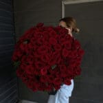 Монобукет зі 101 троянди