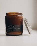 Свічка "Leather + Iris + Amber" - Зображення 2