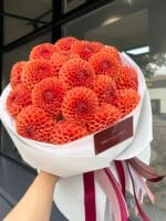 Моно букет із жоржин