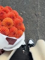 Моно букет із жоржин - Зображення 3