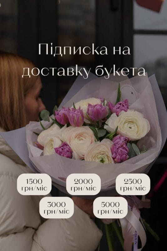 Підписка на квіти