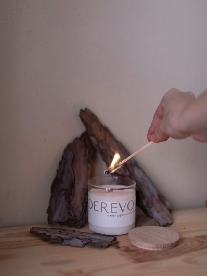 Свічка "DEREVO" - Зображення 2
