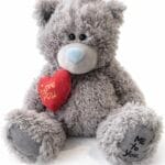 Плюшевий ведмедик Тедді з серцем